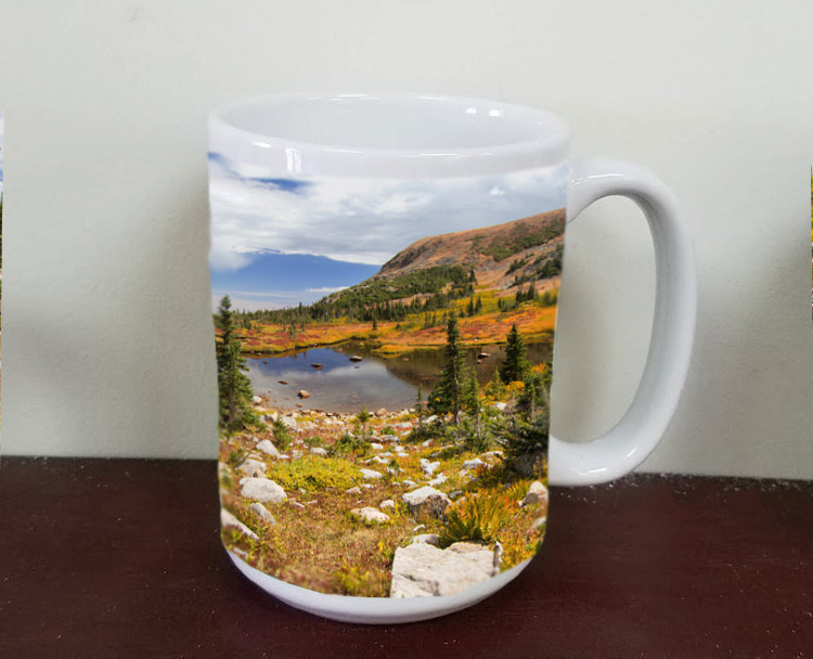 Blue Lakes Trail, Indian Peaks Wilderness, Colorado Photo Coffee Mug 