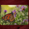 Monarch Butterfly Cutting Board 8x11 and 12x15  | Monarch on Aster Art Counter Protector | Butterfly Home Decor