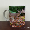 Deer at Black Water Falls Wildlife Coffee Mug