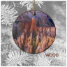 Bryce Canyon Ornament With Photo by Koral Martin  Wood or Ceramic
