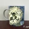 Hydrangea Blooms Flowers Fine Art Photo Ceramic Mug 11 oz