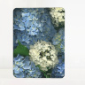 Hydrangea Floral Glass Cutting Board 8x11 and 12x15 | Unique Floral Wedding Gift | Hydrangea Bloom