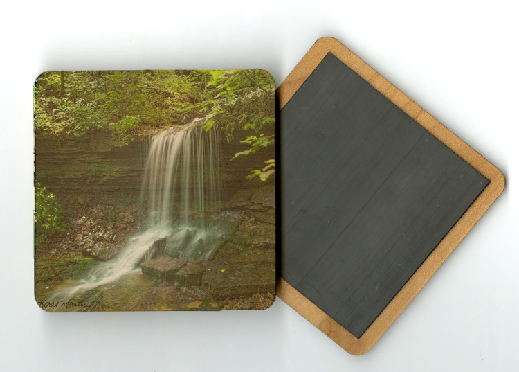 Artist Point Falls 4x4 Wood Coaster with magnet