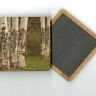 Aspen Tree Trunks 4x4 Wood Coaster with magnet
