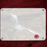 Lower Artist Point Waterfall Photo on Tempered Glass Cutting Board 8x11 and 12x15