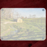 Kentucky Bluegrass Horse Farm Spring House Tempered Glass Cutting Board 8x11 and 12x15