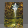 Glory Hole Waterfall Photo on Tempered Glass Cutting Board 8x11 and 12x15