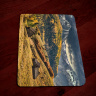 Old Colorado Schoolhouse Cutting Board made of tempered glass, Colorado board in 8x11 and 12x15