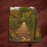 Suspension Bridge Red River Gorge  Cutting Board with tempered glass in 8x11 and 12x15