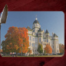 Jasper County Courthouse Fall in Carthage Cutting Board |  8x11 and 12x15 | Route 66 Cutting Board | Route 66 Gifts