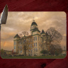 Jasper County Courthouse With Rainbow in Carthage Cutting Board Route 66