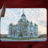 Jasper County Courthouse Springtime in Carthage Cutting Board Route 66