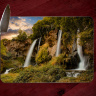Rifle Falls Colorado Tempered Glass Cutting Board 8x11 and 12x15